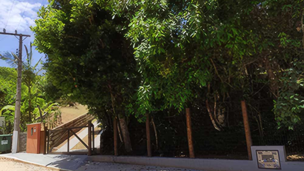 Fachada do condomínio