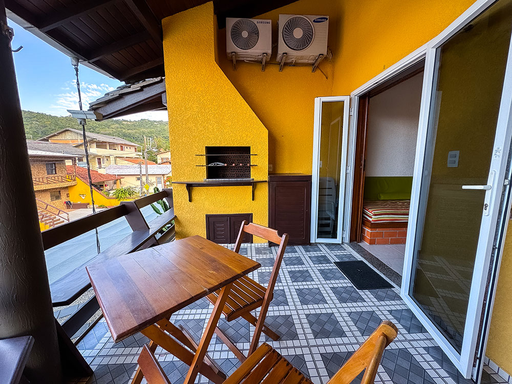 Varanda apto superior