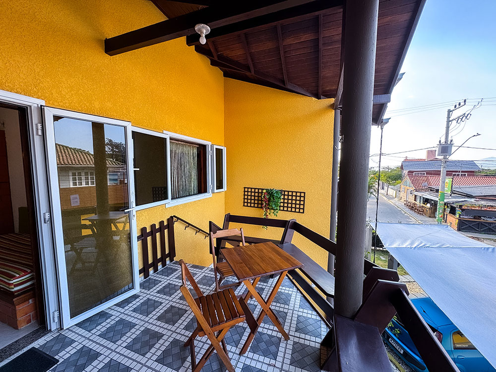 Varanda apto superior